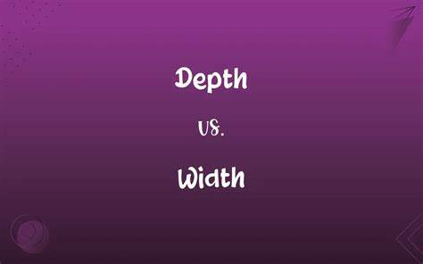 Width and Depth: A Mental Model for Clearer Communication