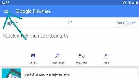Mendownload & menggunakan Google Terjemahan