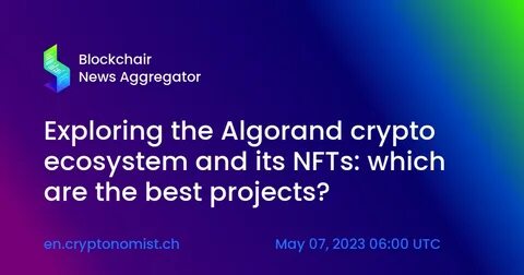 Exploring the Algorand crypto ecosystem and its NFTs: which are the best projects? - The Cryptonomist