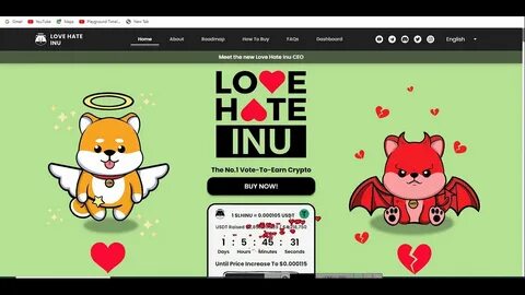 New crypto presale Love Hate Inu raises $2 million for innovative vote-to-earn platform - The Economic Times