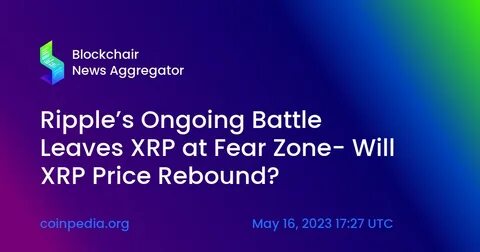 Will XRP Price Rebound From Its 30% Fall?