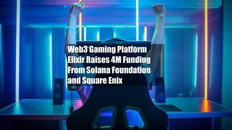 Web3 Gaming Platform Elixir Raises $14M Funding From Solana Foundation and Square Enix - Cryptonews