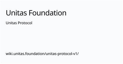 Unitas Foundation: Unitas Protocol Launches Second Phase on Mainnet, Introducing Insurance Provider and 4REX Token