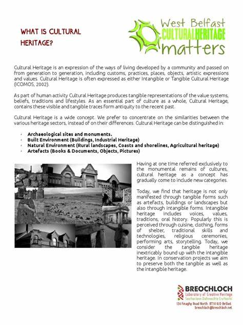 Why cultural heritage is important for community resilience