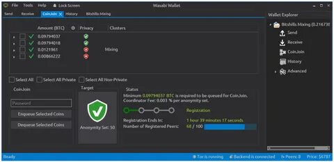 Wasabi Wallet’s CoinJoin Coordinator to Blacklist Certain Bitcoin Transactions - CoinDesk