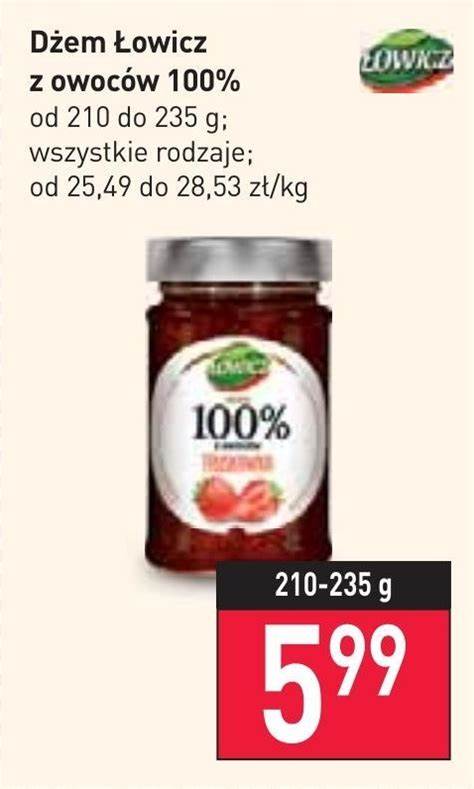 Dżem 100% Łowicz, 220 g - Produkt - Biedronka.pl