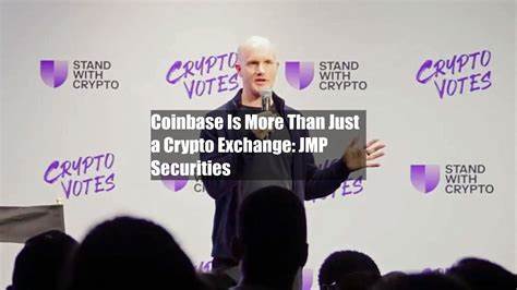 Coinbase Is More Than Just a Crypto Exchange: JMP Securities - CoinDesk