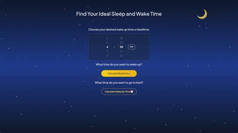 DreamEase – Sleep and Wake Time Calculator