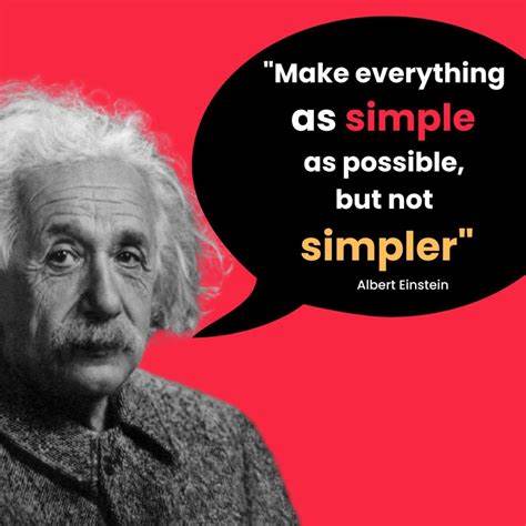 Be Simple
