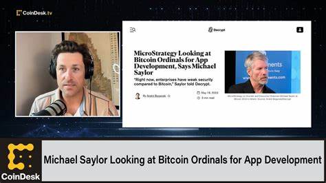 MicroStrategy Looking at Bitcoin Ordinals for App Development, Says Michael Saylor - Decrypt