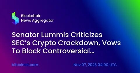Crypto's Senate Ally Lummis Pushes Federal Agencies on Digital Assets Issues - CoinDesk