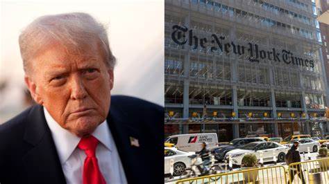 Donald Trump files $15B defamation lawsuit against The New York Times