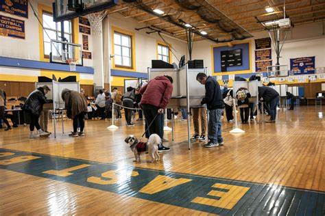 Mass. voters make their voices heard and brace for election results - WBUR