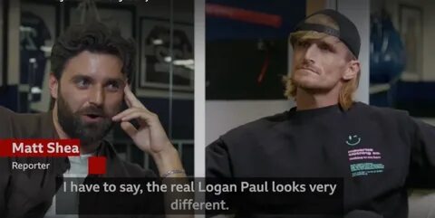 Logan Paul trolls BBC by sending lookalike to answer questions about crypto accusations - Yahoo Entertainment