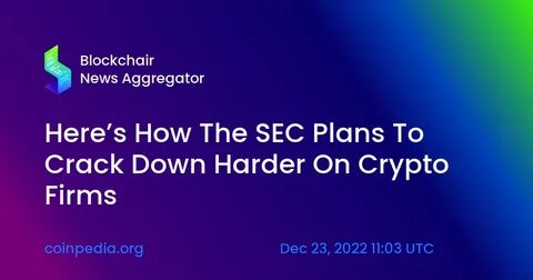 SEC to End Crypto Firm Registration as Trading Systems - Crypto Times