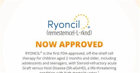 Mesoblast (MESO) Gets 7 Years of Orphan-drug Exclusive Approval from US FDA for Ryoncil
