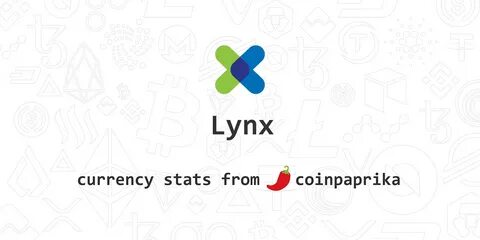 Lynx Price: LYNX Live Price Chart, Market Cap & News Today - CoinGecko Buzz