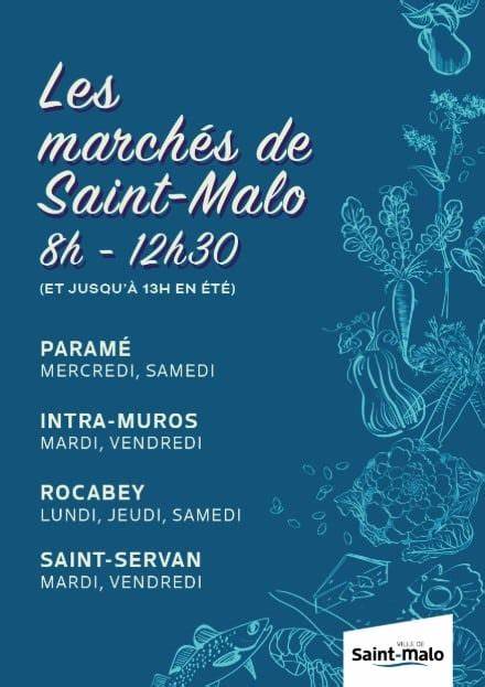 Les marchés de St-Malo et autour - Destination Saint-Malo