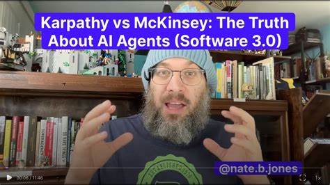 Karpathy vs. McKinsey: The Truth About AI Agents (Software 3.0) [video]