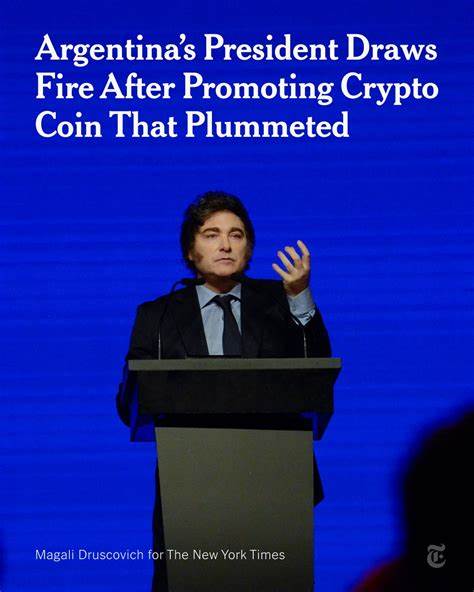 Argentine Leader Draws Fire After Cratering of Crypto Coin He Promoted
