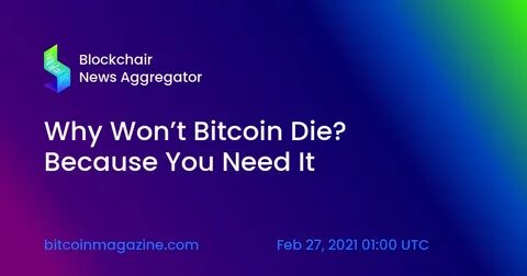 Why won’t Bitcoin die? - The Verge