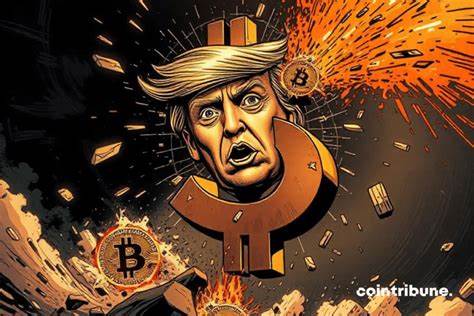 Cryptocurrencies: Bitcoin under pressure, Trump and Melania’s memecoins take a plunge