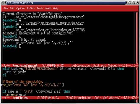 Bash with Debugger and Improved Debug Support and Error Handling