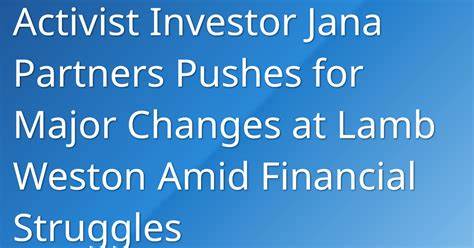 Lamb Weston bows to pressure from Jana Partners with board revamp
