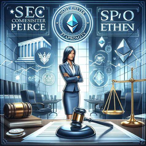 SEC Commissioner Peirce says staking for spot Ether ETFs may be reconsidered - crypto.news