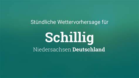 Wetter Schillig, Niedersachsen stündlich