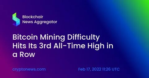 Bitcoin mining difficulty hits fresh all-time high in final pre-halving adjustment - The Block