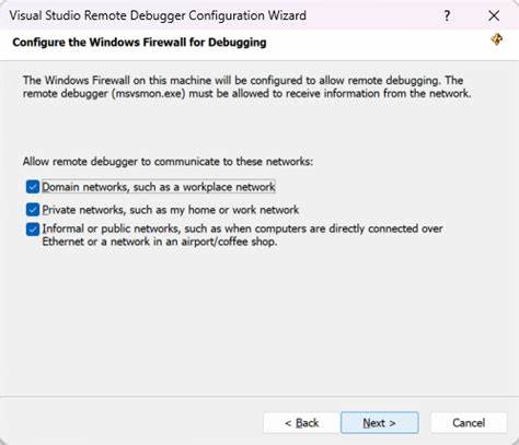 Remote Debugging over Network for VM