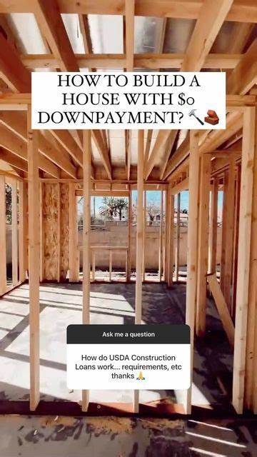 How to build a new house with a USDA construction loan
