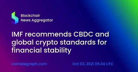 IMF Aims to Create Global CBDC Platform - CryptoTvplus