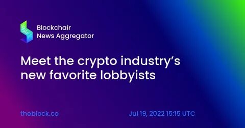 Crypto Firms on the Hunt for Well-Connected Washington Lobbyists