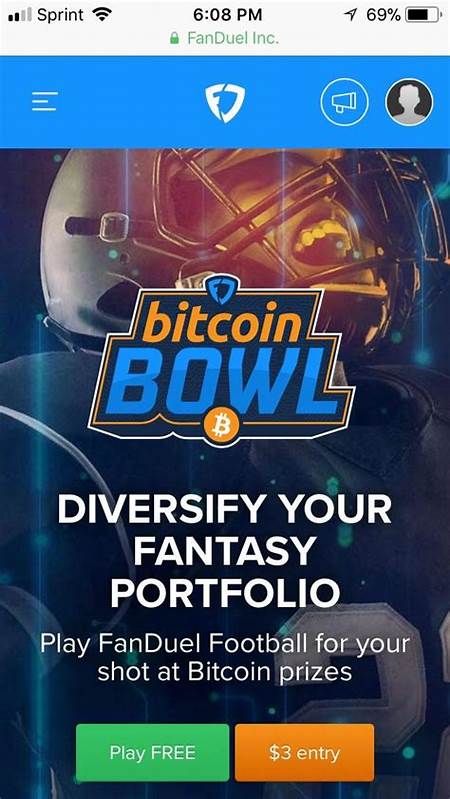 Fantasy Football Giant Fanduel Launches 'Bitcoin Bowl' Contest - Bitcoin.com News