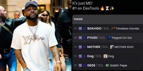 Jubilations as Davido launches his meme coin - GistReel NG