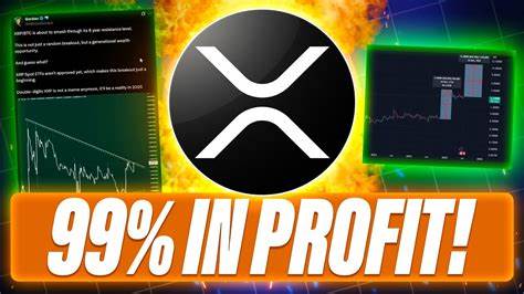 Over 99% of XRP holders are in profit
