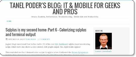 Tanel Poder on Technical Blogging