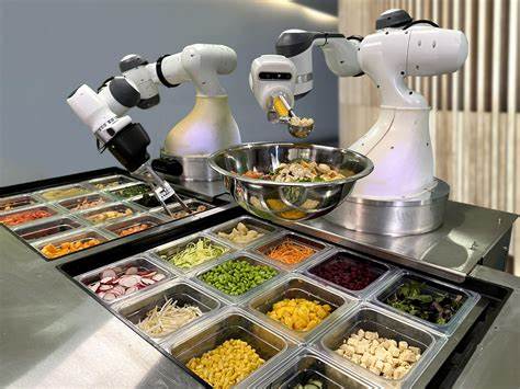 On Commercial Cooking Robots