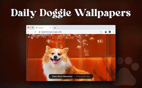 I made a Chrome Extension for dog lovers that brings joy to every new tab