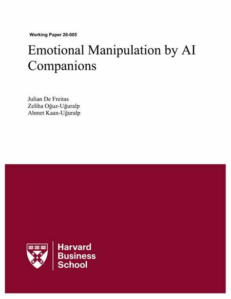 Emotional Manipulation by AI Companions