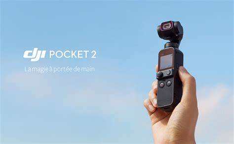 DJI Pocket 2 Mini trépied - Petit, Pliable, Portable, maintient DJI 
