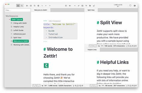 Zettlr: One-Stop Publication Workbench
