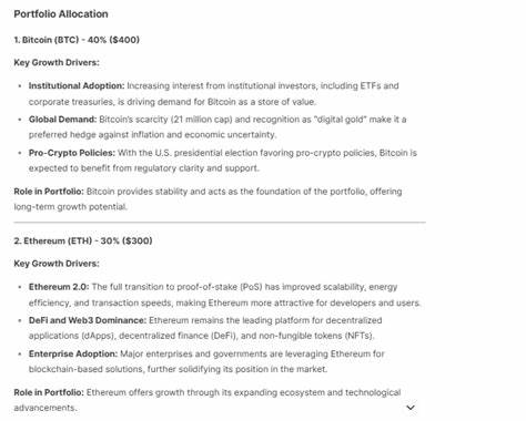 DeepSeek AI builds the ideal crypto portfolio for 2025