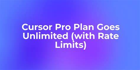 Cursor Pro plan being severely limited