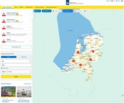 Verkeer startpagina | Verkeersinformatie | File informatie