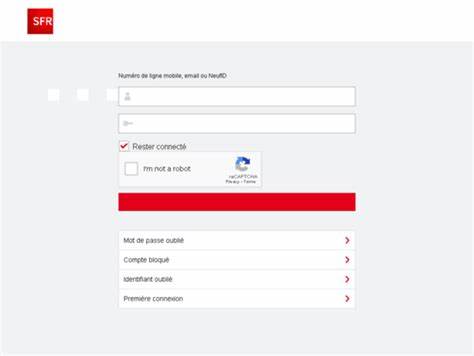 Gestion de mon Compte SFR - Espace Client SFR