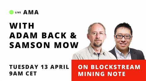 Blockstream’s ASIC Mining Note With Adam Back | The Mining Pod Video - CoinDesk