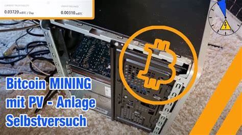 Bitcoin-Mining mit Solaranlage: Lohnt sich das?